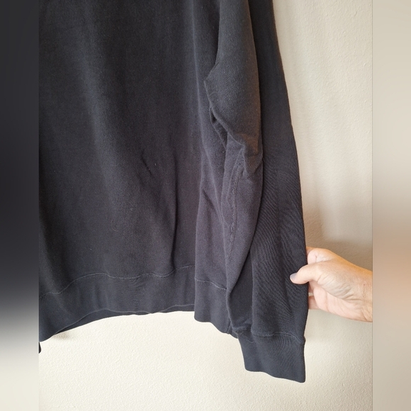 Province of Canada French Terry Sweatshirt Black Crew neck Unisex Size M - Picture 4 of 6